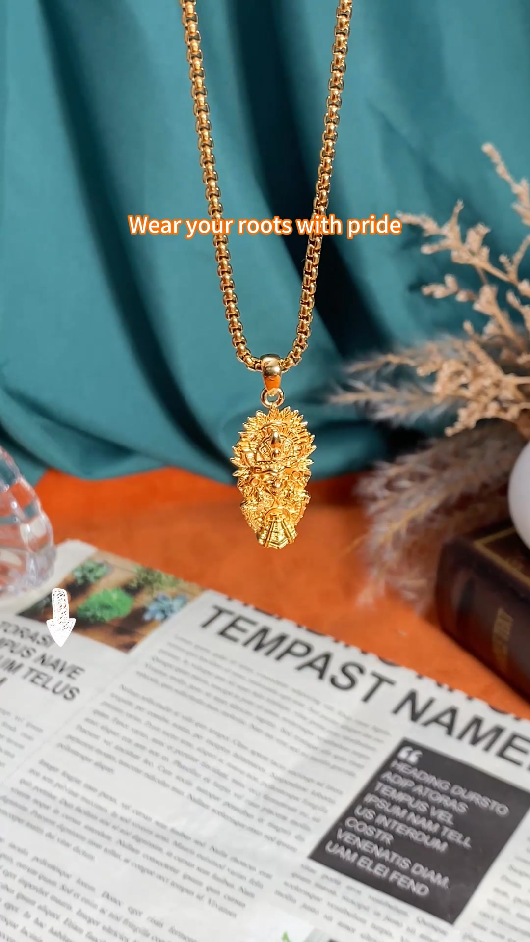 Birthstone Highland Cow Necklace