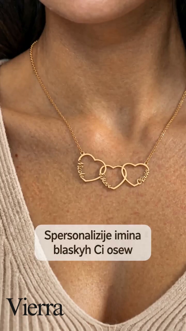 50% na personalizowaną biżuterię