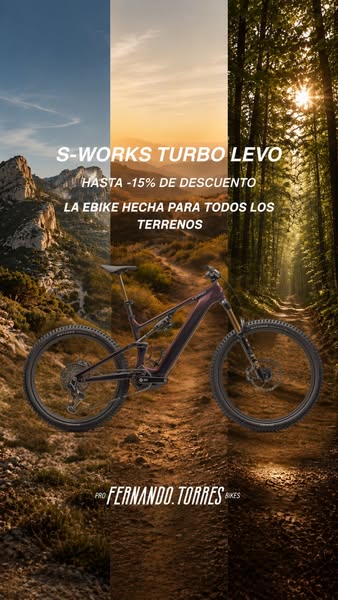 S-Works Levo. Ahora -15%.