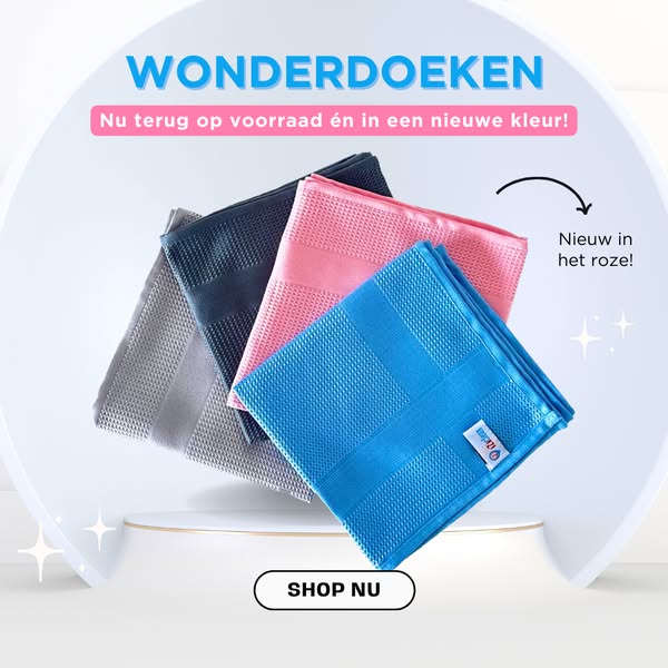 Izi-Clean Wonderdoeken: Beoordeeld met een 4,9/5!