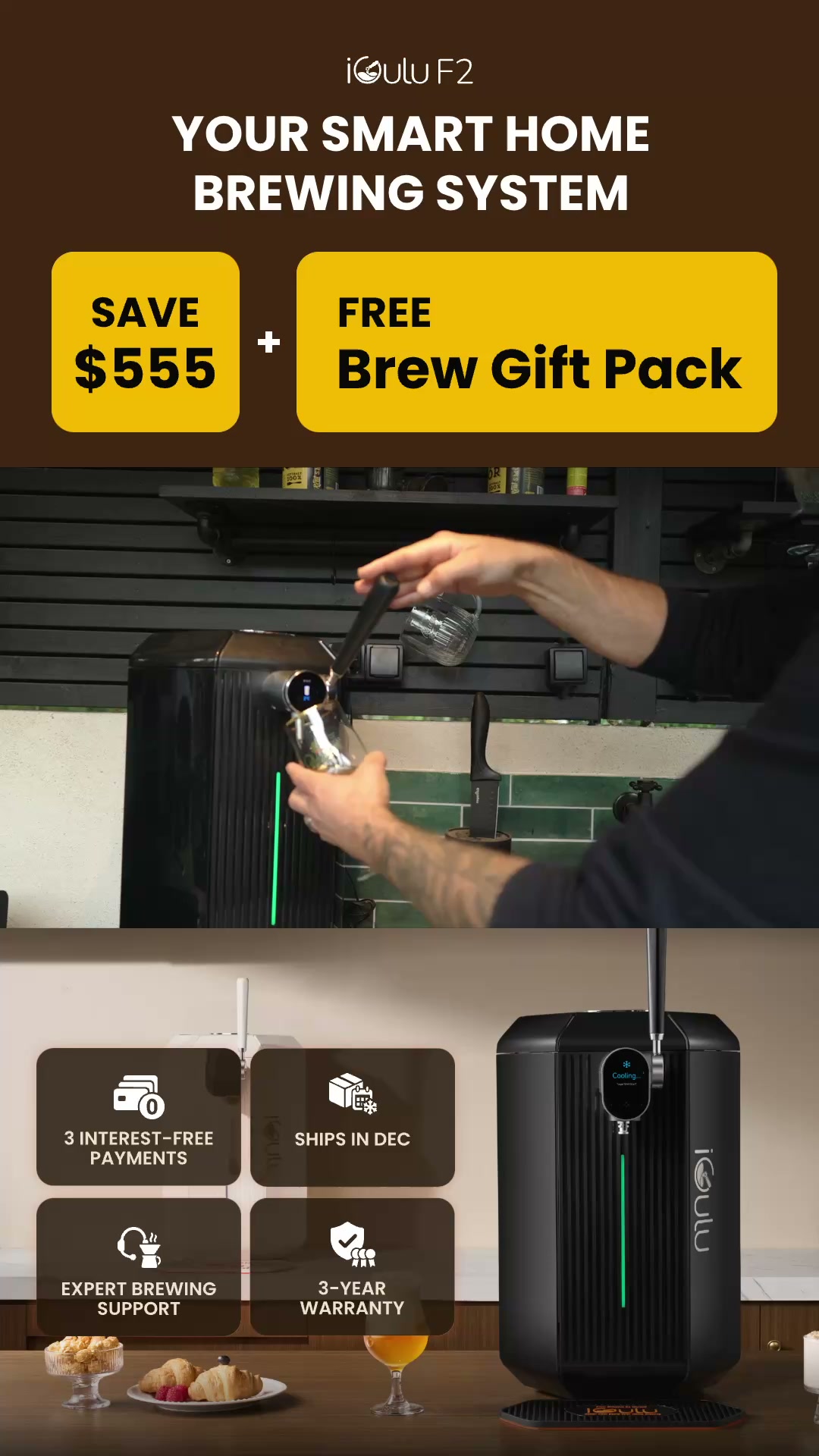 iGulu F2: Your Smart Home Brewing System