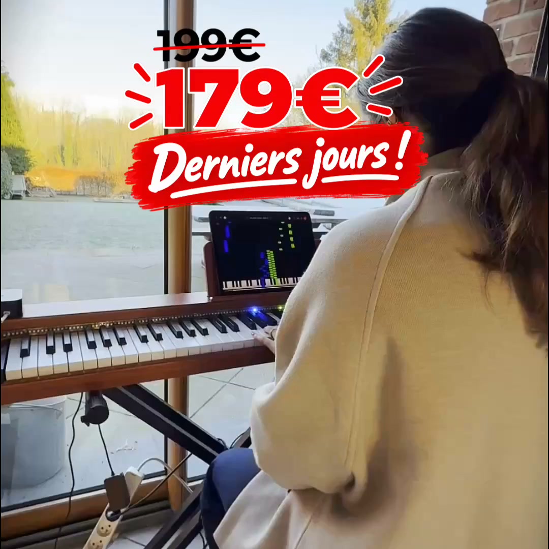 Derniers jours : Piano LED à 179€