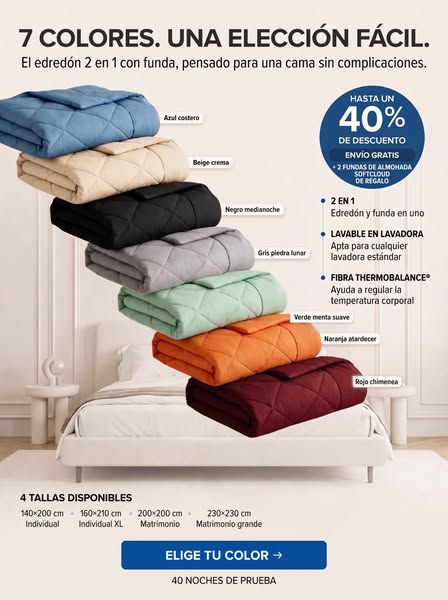 Nunca más cambiar la ropa de cama