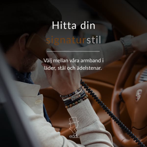 Fri frakt & 2 års garanti | Maximera din stil med edd.