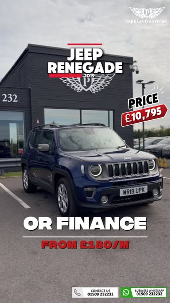 Jeep Renegade Limited – £10,795