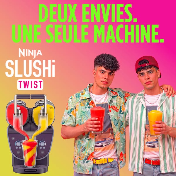 Machine à granités et boissons glacées Ninja SLUSHi Twist