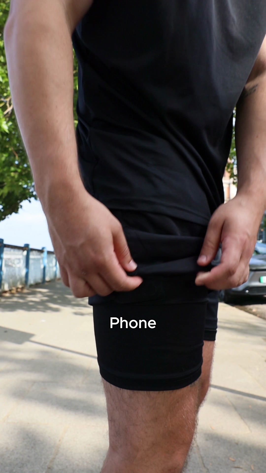 Inseam Phone Pocket