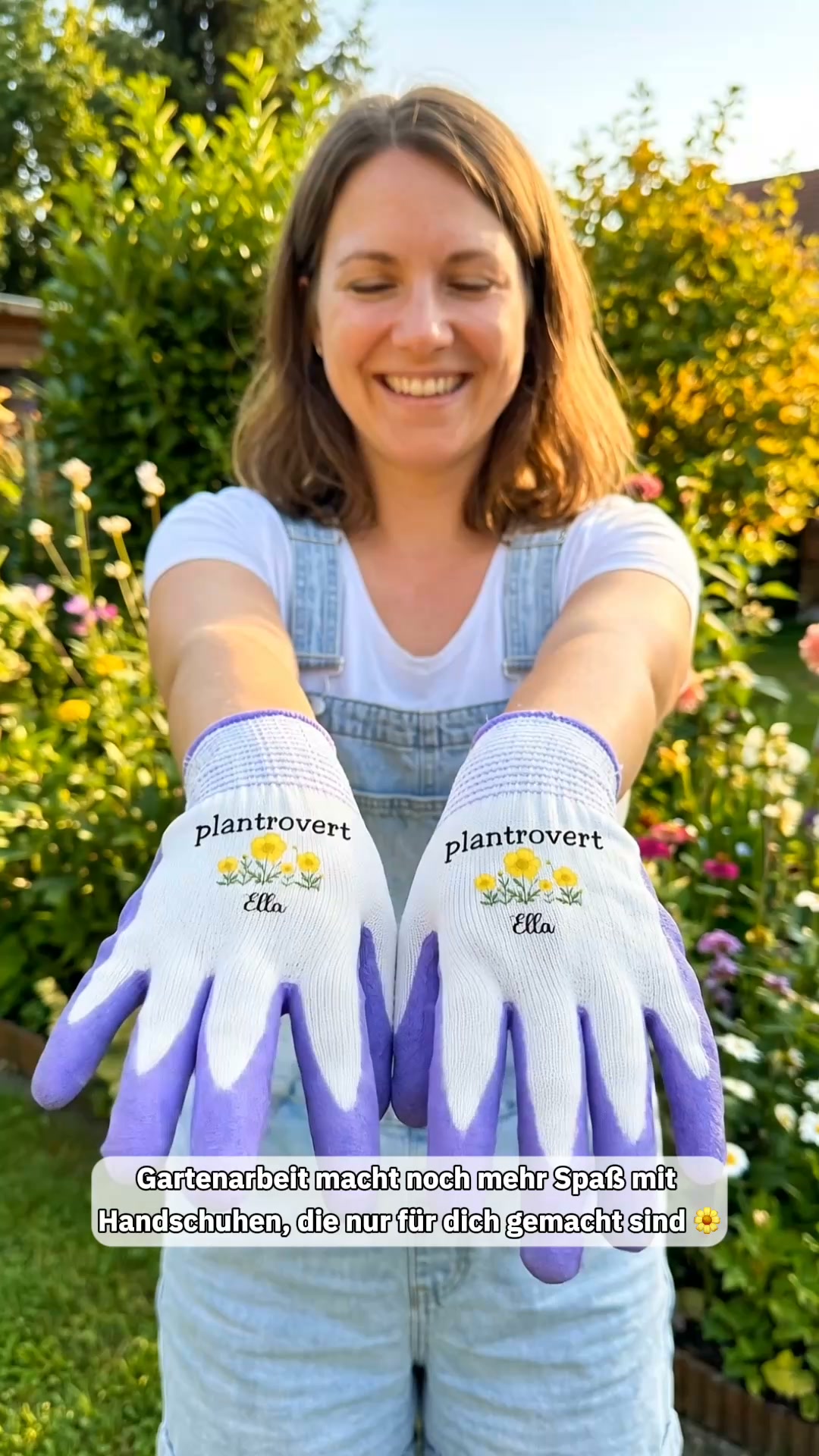 Personalisierte Gartenhandschuhe