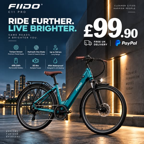 FIIDO C11 Pro — Now £99.90