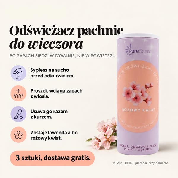 Za pobraniem, dostawa gratis od 3 szt.