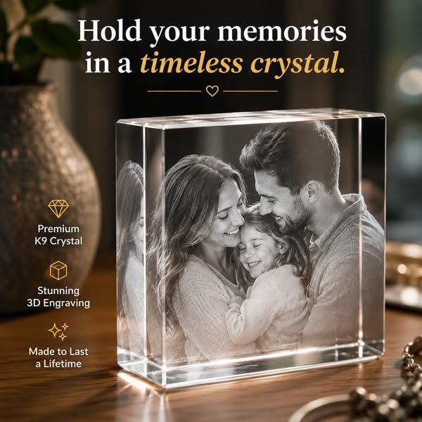 3D Photo Crystals | Up to 50% OFF