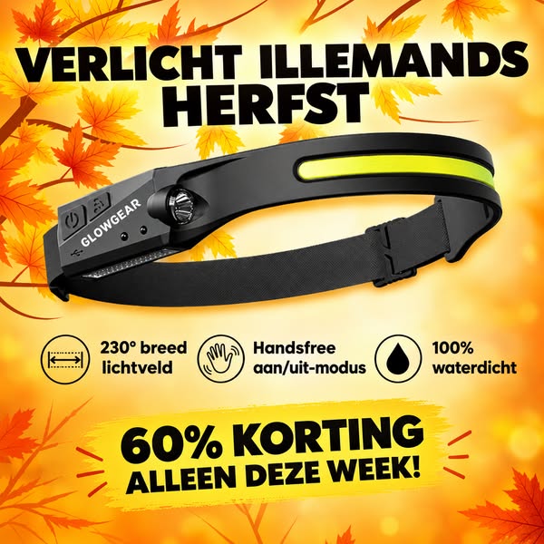 #1 beoordeelde hoofdlamp, drie jaar op rij!