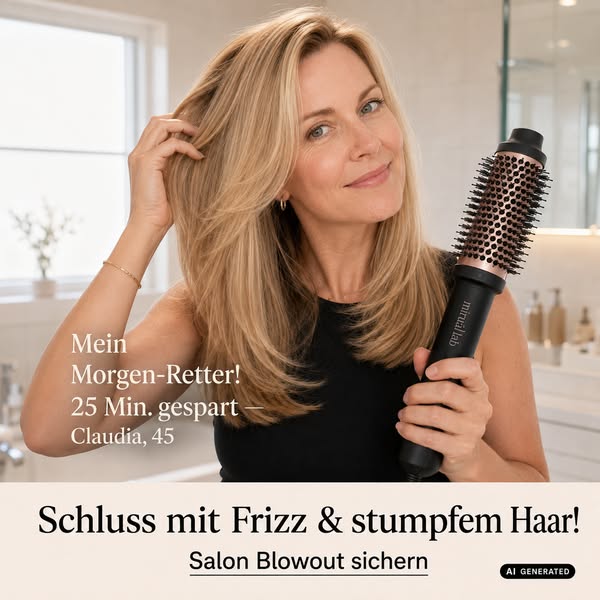 Volumen BOOSTER Glanz & Styling mit nur einem Tool