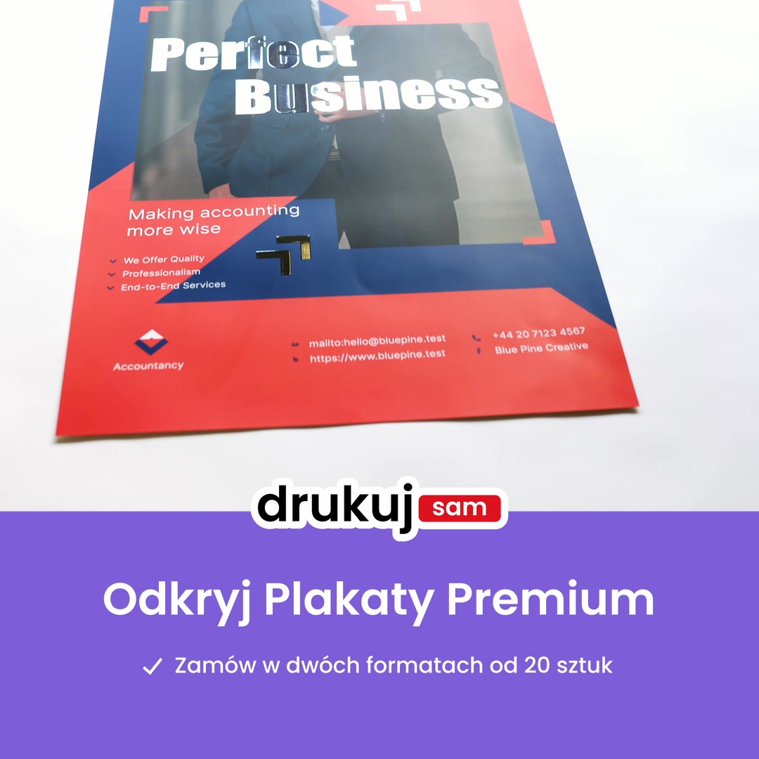 Zamów plakaty Premium