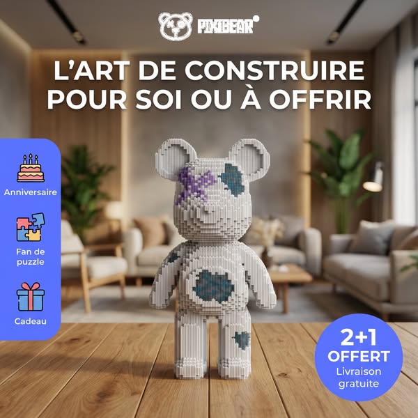 2 ACHETÉS + 1 OFFERT JUSQU'À CE SOIR