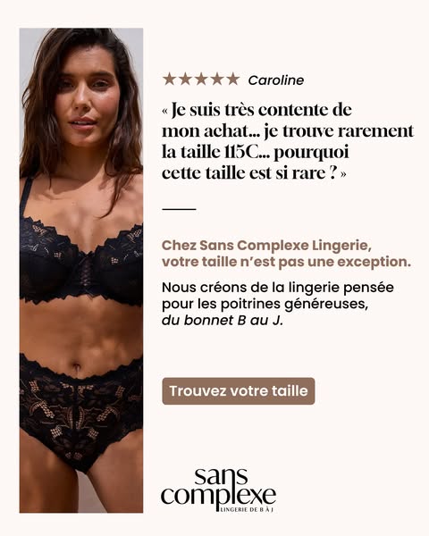La lingerie pour toutes les morphologies