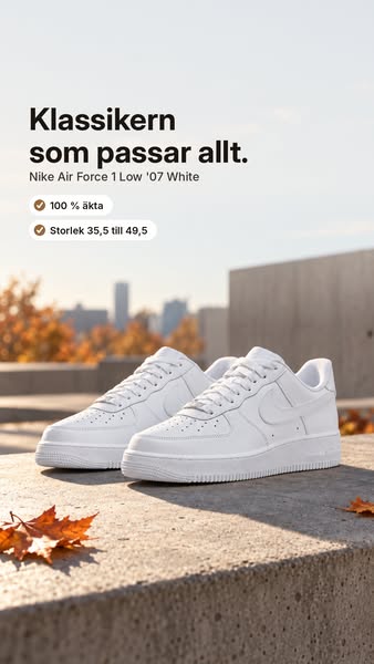 Nike Air Force 1 Low '07 White