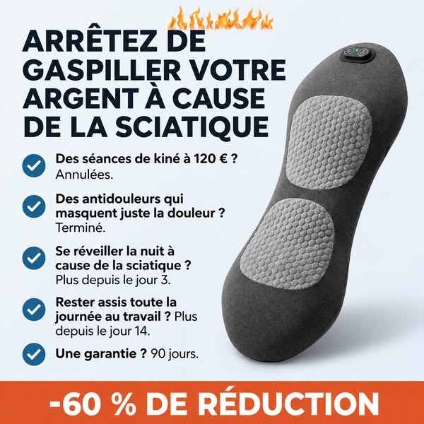 Mettez fin à vos douleurs de dos sans vous ruiner