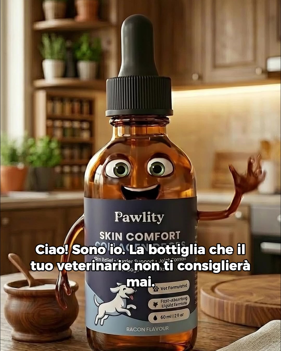 I farmaci sopprimono. Il collagene ricostruisce.