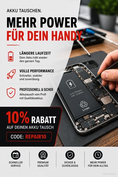 iPhone Akku tauschen