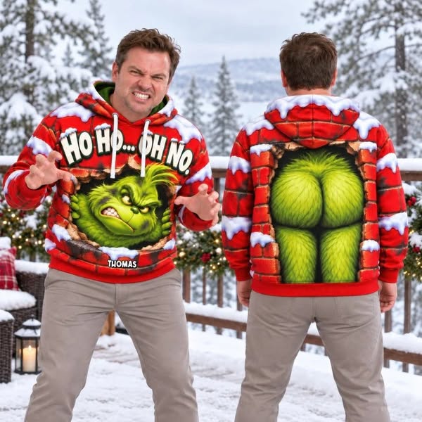 Holiday Character Hoodie - Personalized Christmas Gifts 07haqn300926 - Draconer