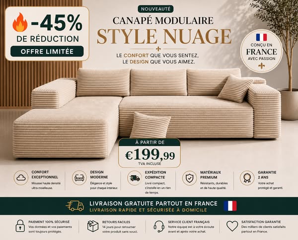 Canapé Modulable Marais