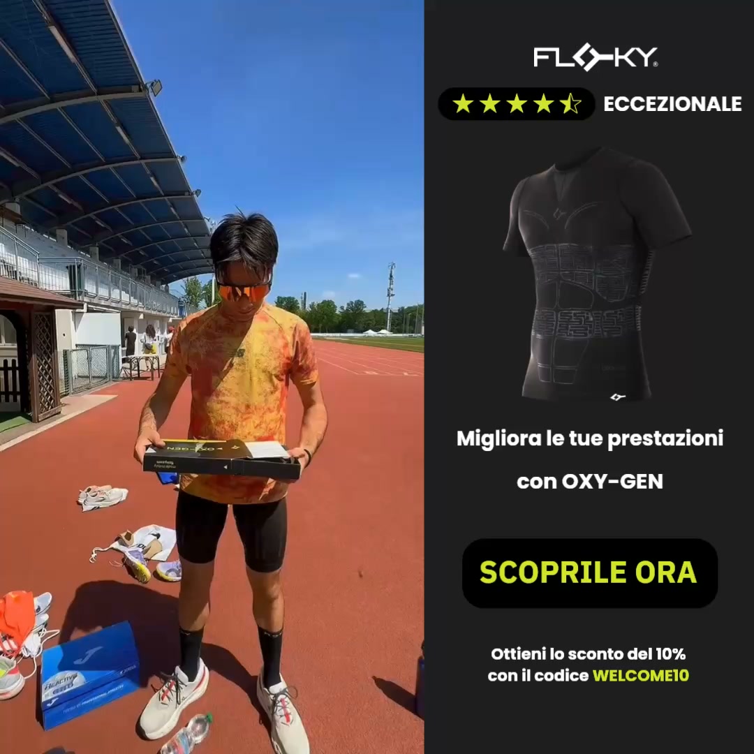 Non far cedere la postura: corri con OXYGEN!