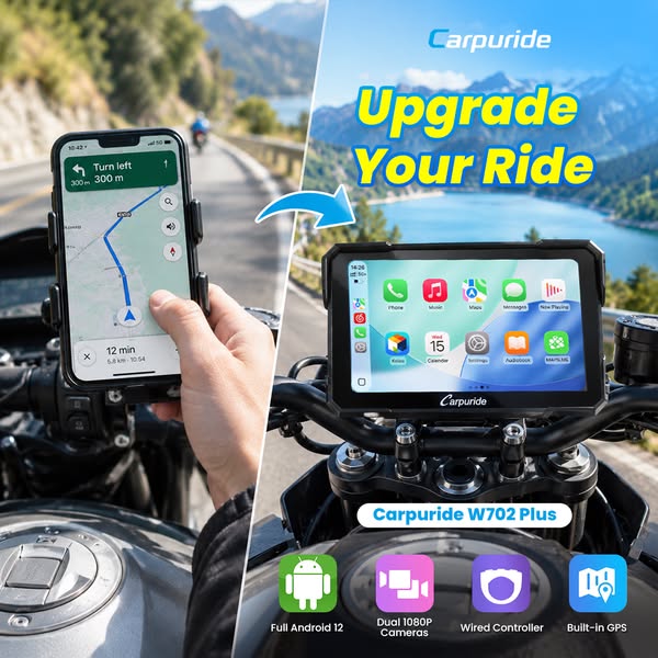 The Only Motorcycle Screen That Doesn't Need Your Phone