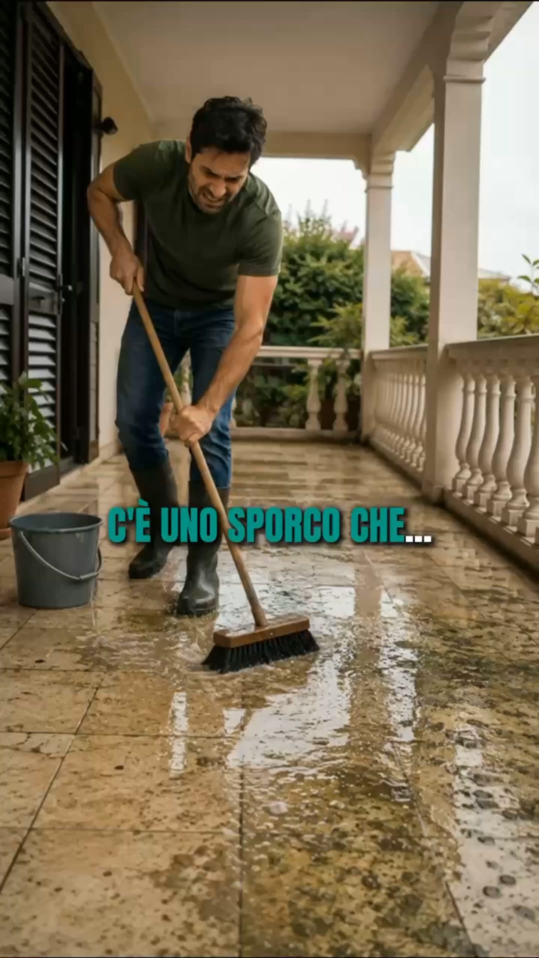 Stop alla fatica in terrazzo!
