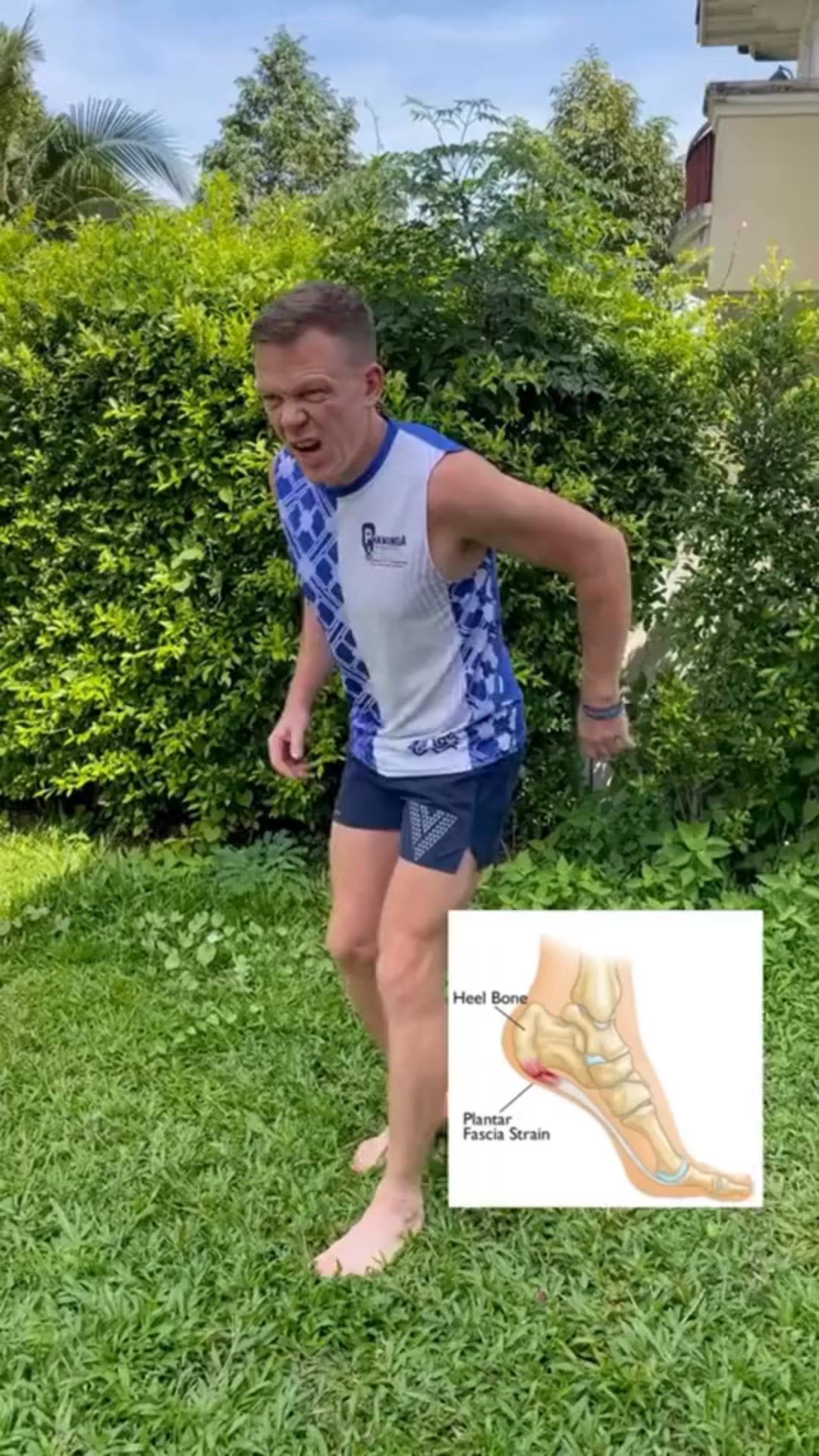 Dor no calcanhar ao caminhar?