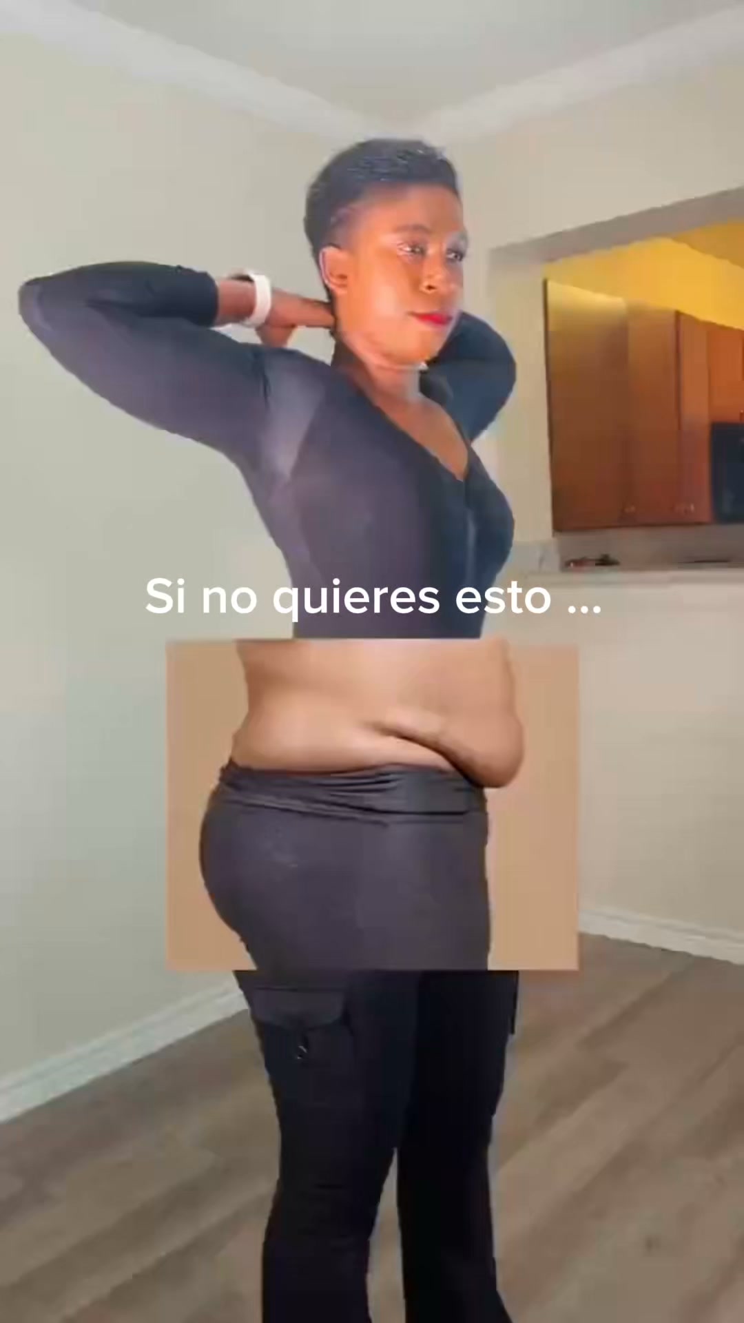 No la tienes que sostener