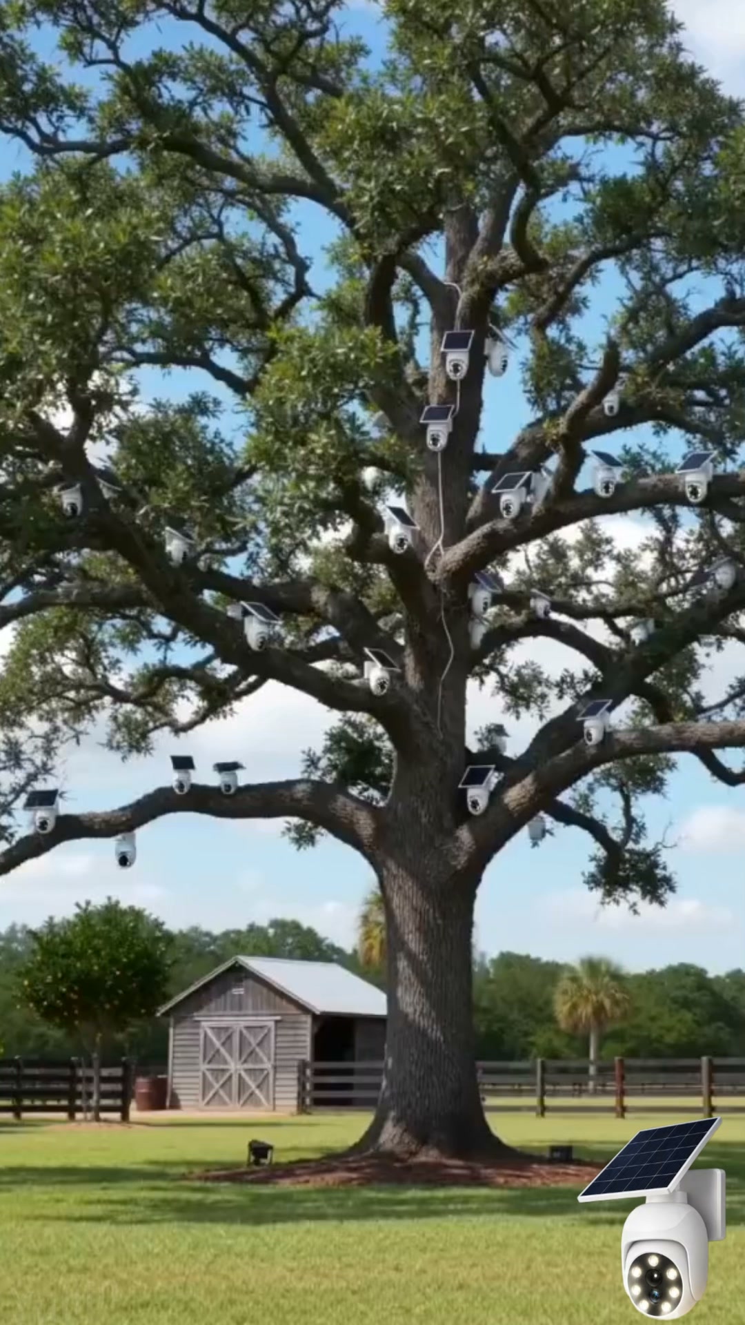 A "security camera" that doesn't need electricity.