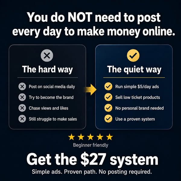 The faceless business model