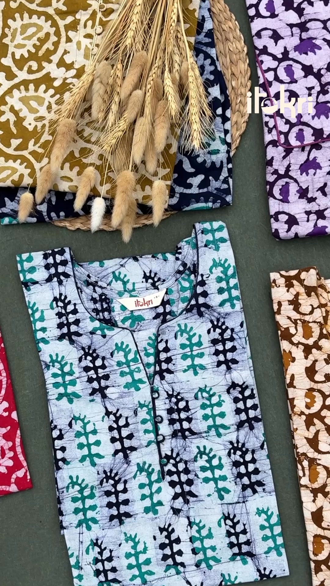 Batik Cotton Kurtas