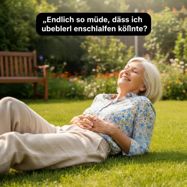 3 Uhr nachts, wieder wach. Bis ich das entdeckte…