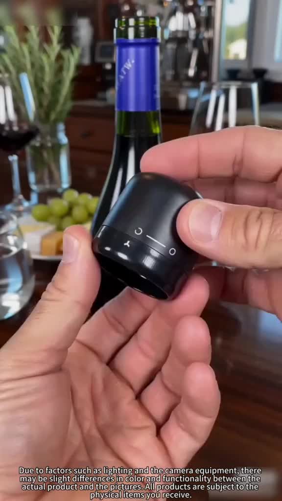 Silicone Sealed Wine, Beer, Champagne Stopper