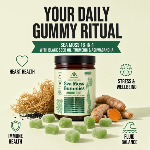 Sea Moss 16-in-1 Gummies