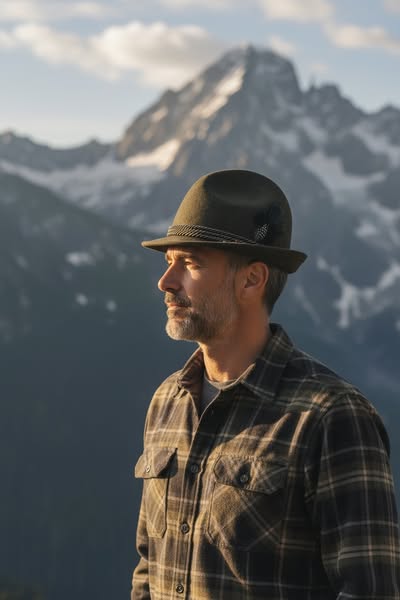 Cappelli Tirolesi Uomo