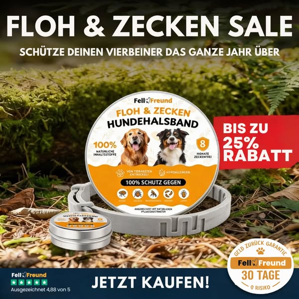 50.000+ Zeckenfreie Hunde