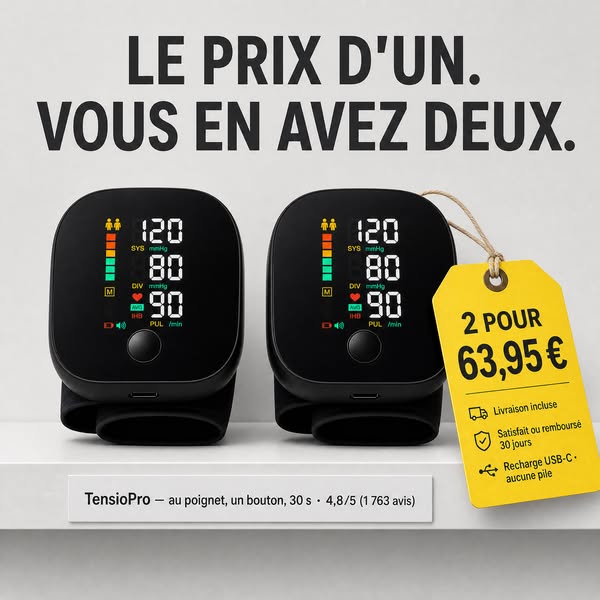 Dernières heures — Offre 2 pour 1