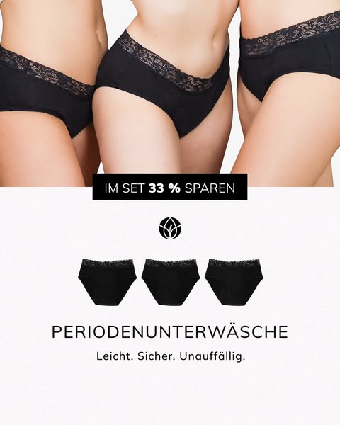 MYLILY Periodenunterwäsche sicher & stylisch