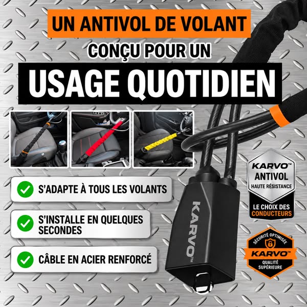 Protégez votre voiture contre le vol en quelques secondes.