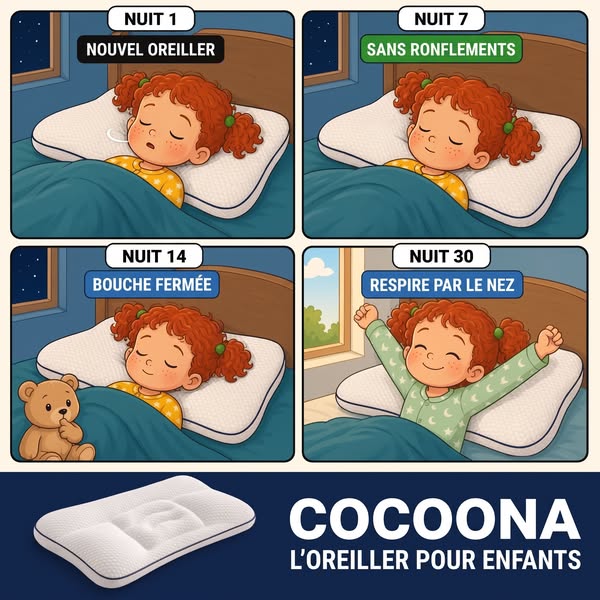 Oreiller enfant Cocoona