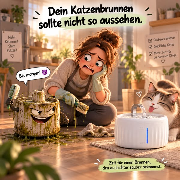 Willst du deine Katze wirklich daraus trinken lassen?