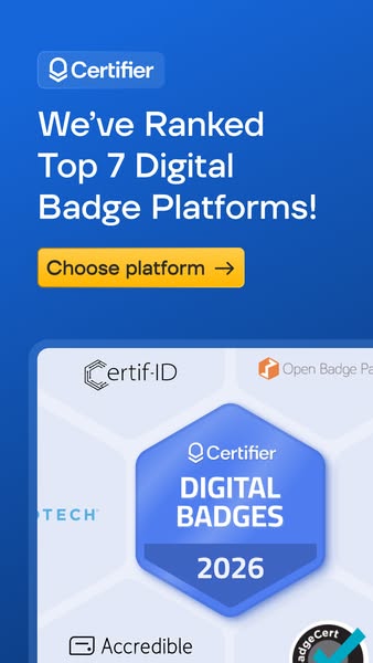 Top 7 Digital Badge Platforms