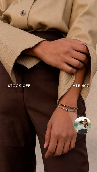 STOCK OFF - 40% DESCONTO
