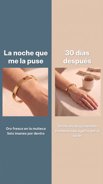 La noche que me lo puse, y 30 días después