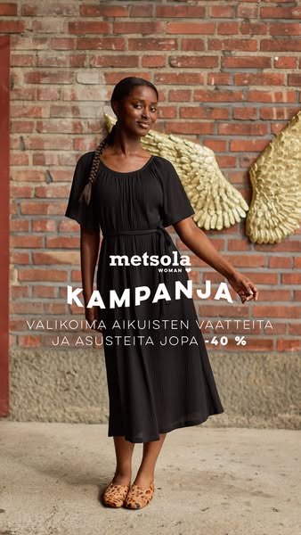 Aikuisten vaatteet jopa -40 % 30.8. asti!