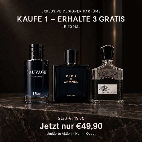 Jetzt sichern: 1 bezahlen – 3 erhalten
