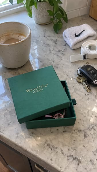 The tennis gift she actually keeps